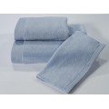 Полотенце Micro 75*150  цвет голубой