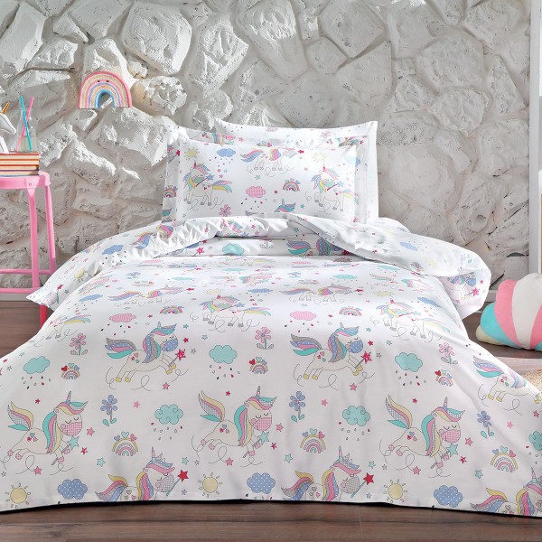 Комплект постельного белья Tivolyo home  UNICORN