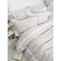 Комплект постельного белья Tivolyo home  BANDA бежевый
