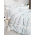 Комплект постельного белья Tivolyo home  BANDA бирюзовый
