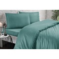 Комплект постельного белья Tivolyo home CASUAL тёмно-зелёный